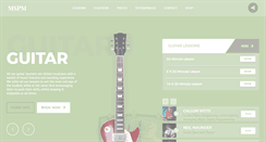 Desktop Screenshot of manchestermusiclessons.com